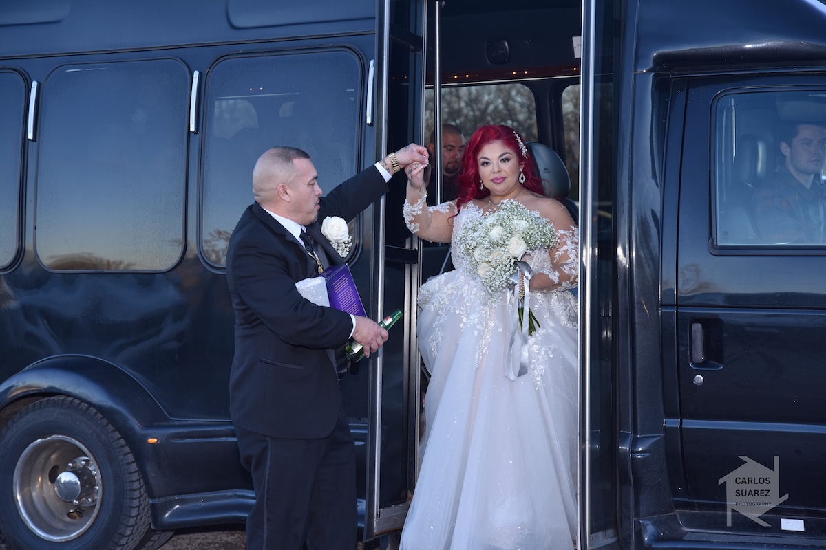 wedding transportation houston