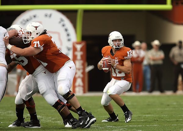 players during a UT football game in Austin at DKR Stadium